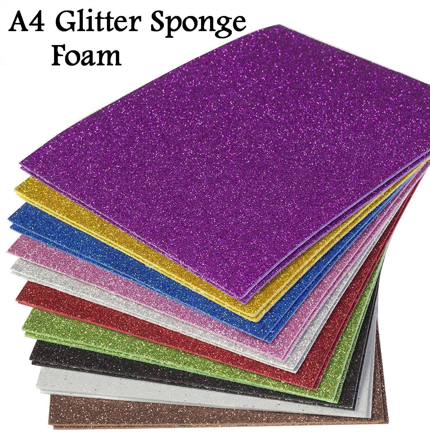 A4 GLITTER EVA SPONGE FOAM